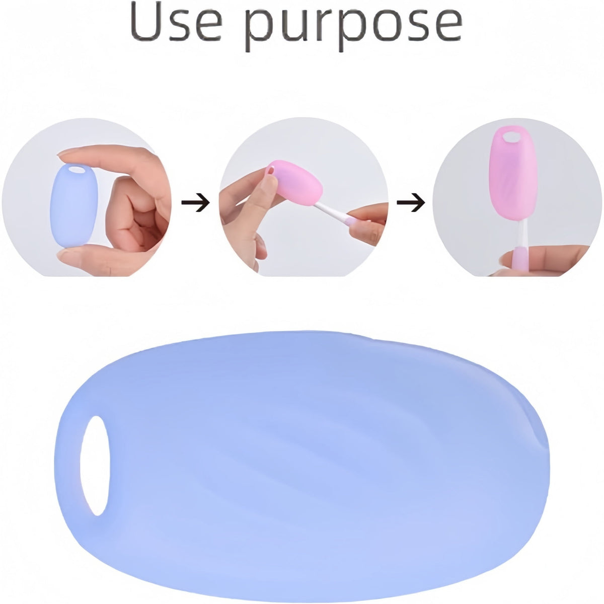 Silicone Toothbrush Head Covers, Six-Pack for Travel and Daily Use - Image 6