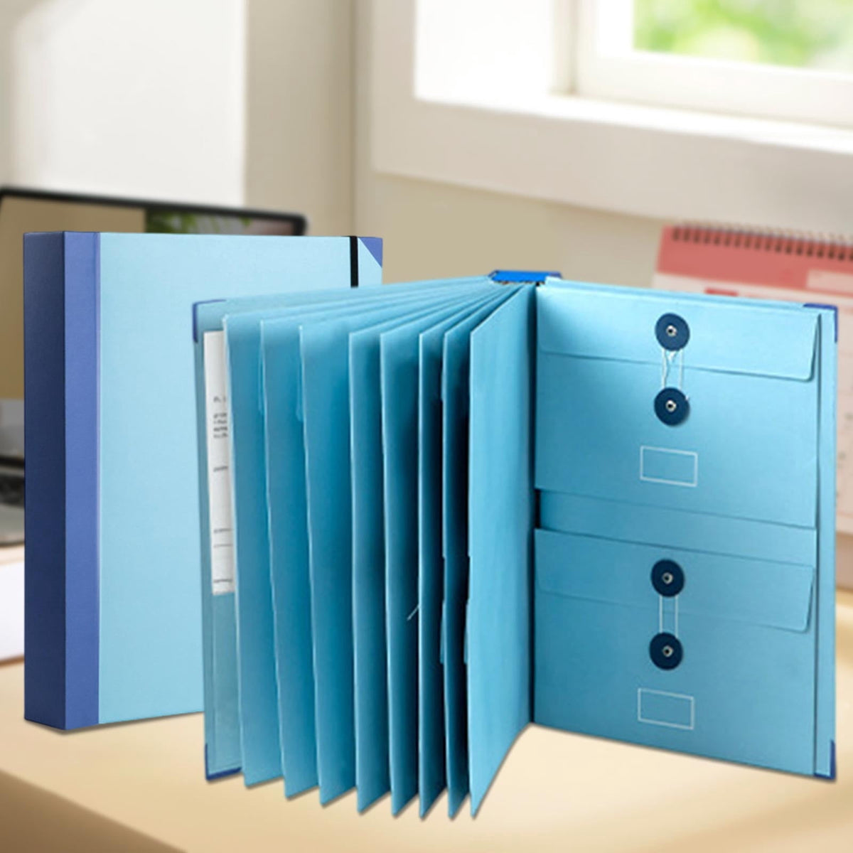 Accordion Document Folder for Passports, Certificates and Important Papers - Image 2