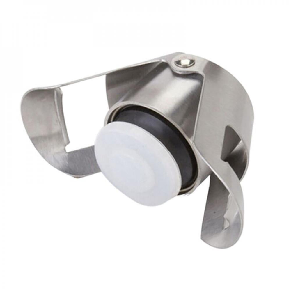 Champagne and Sparkling Wine Stopper in Stainless Steel with Silicone Seal