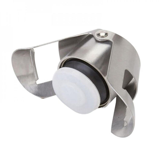 Champagne and Sparkling Wine Stopper in Stainless Steel with Silicone Seal