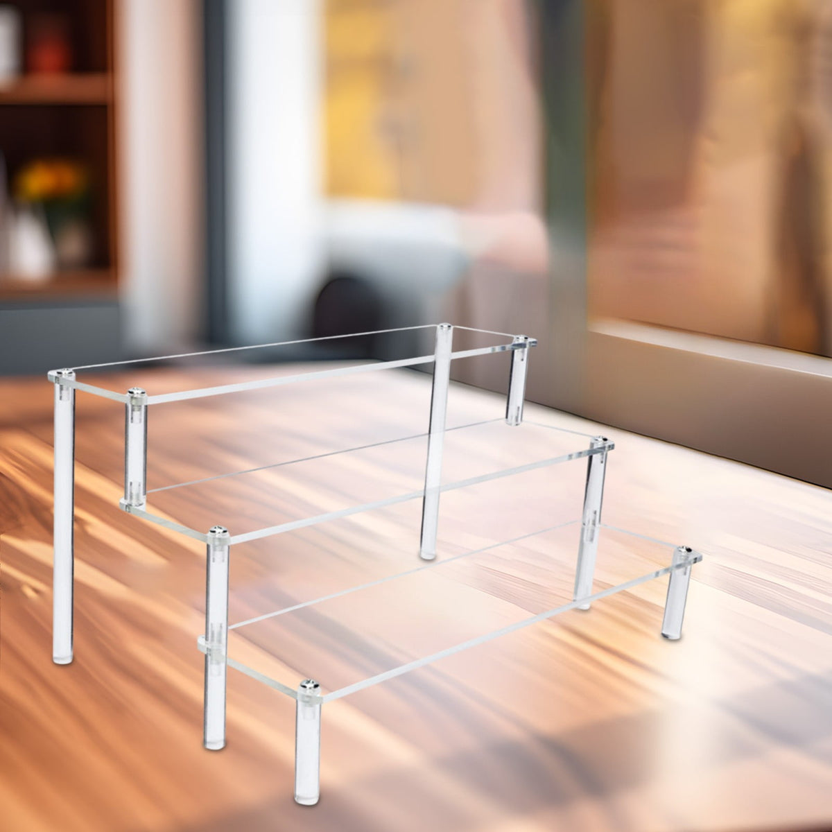 Clear Acrylic Three-Tier Riser for Perfume, Jewelry and Small Collectibles - Image 5