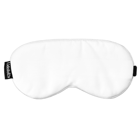 Bamboo Rayon Sleep Masks, Set of Four with Adjustable Straps and Soft Fill