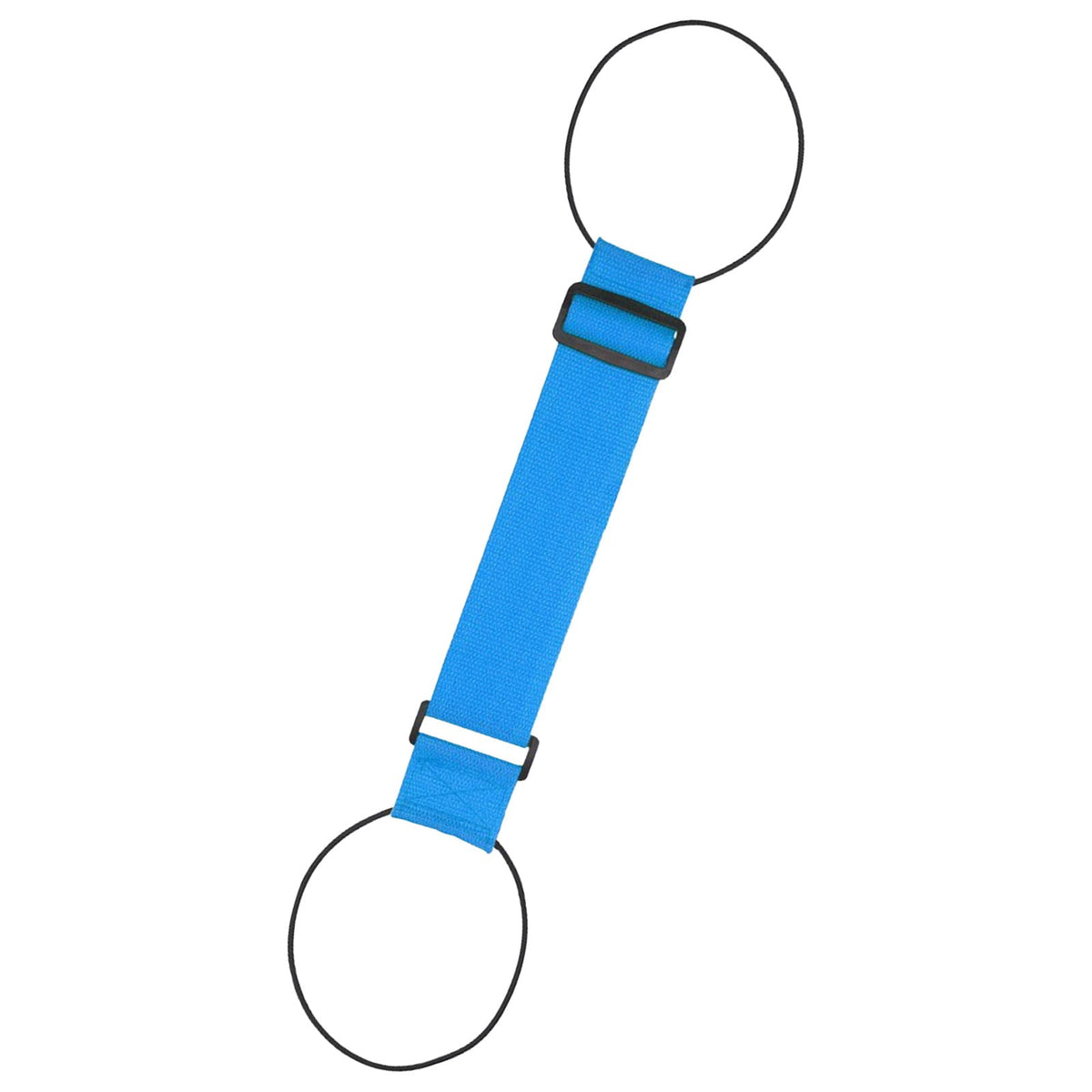 Elastic Luggage Connector Strap with Adjustable Buckle, Single Blue Belt